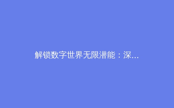 解锁数字世界无限潜能：深度解析VPN加速器的五大核心优势 - 4